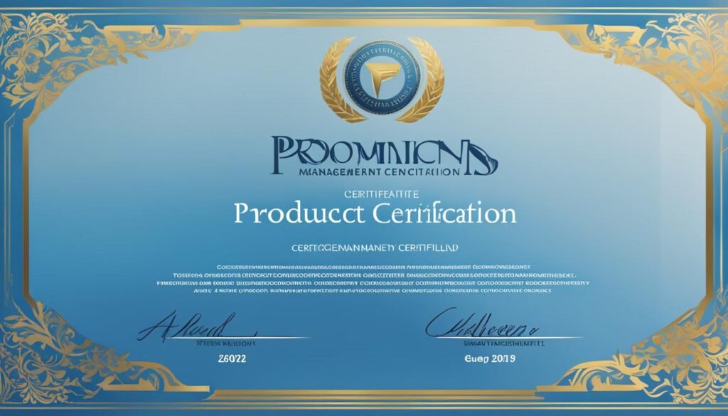 product management certification