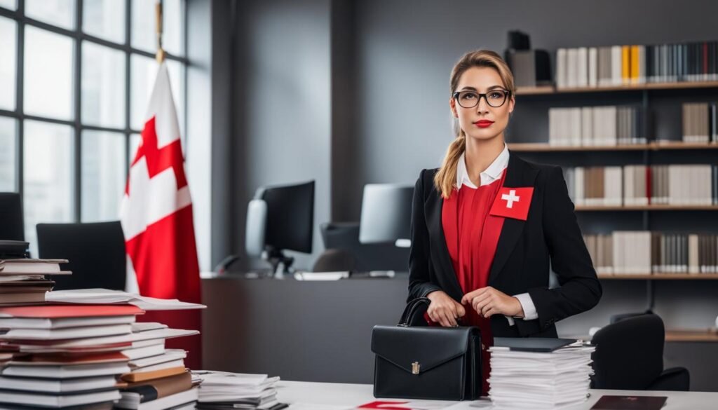 work visa for legal assistant in Switzerland